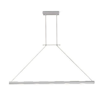 Hunter Estevez ES90845 Adagio Colgante Lineal, 1000mm, 5X G9, 375W, Plata