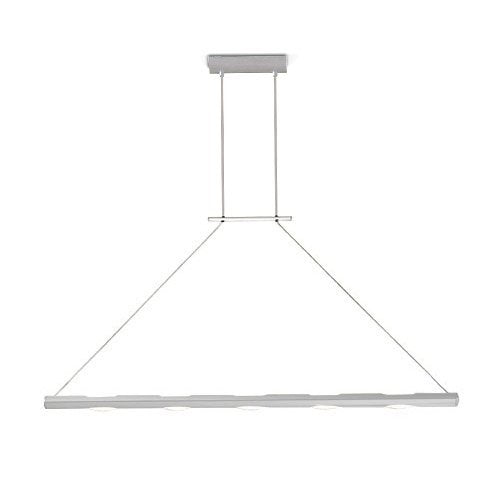 Hunter Estevez ES90845 Adagio Colgante Lineal, 1000mm, 5X G9, 375W, Plata