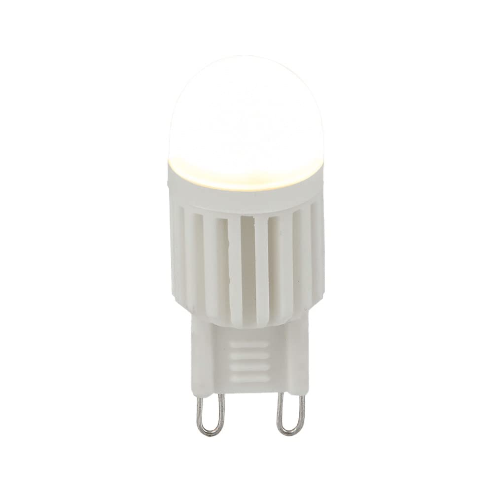 Tecnolite - Foco JCD LED Ampolleta 3 W, Luz Suave Cálida, Base G9, Atenuable