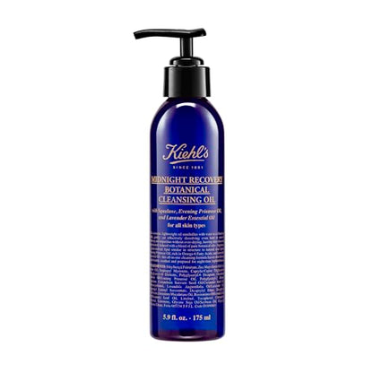 Kiehls Midnight Recovery Botanical Cleansing Oil Cleanser Unisex 5.9 oz