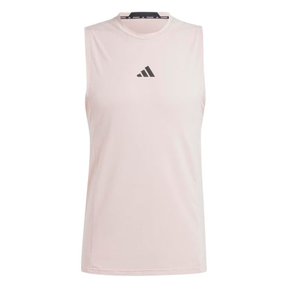 Adidas Tanque D4T Camiseta para Hombre - Rosa arenoso - XXL