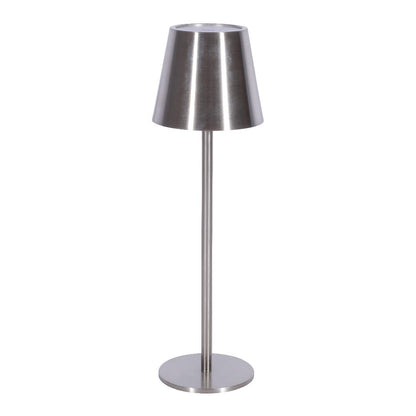 Tecnolite - Lámpara de Mesa LED 5 W Portátil, Recargable, Luz Blanca Ajustable y Atenuable Táctil, Lámpara Interior para Restaurante