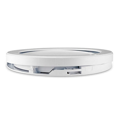 Leviton 09866-B0W Luminaria LED downlight con sensor de movimiento.