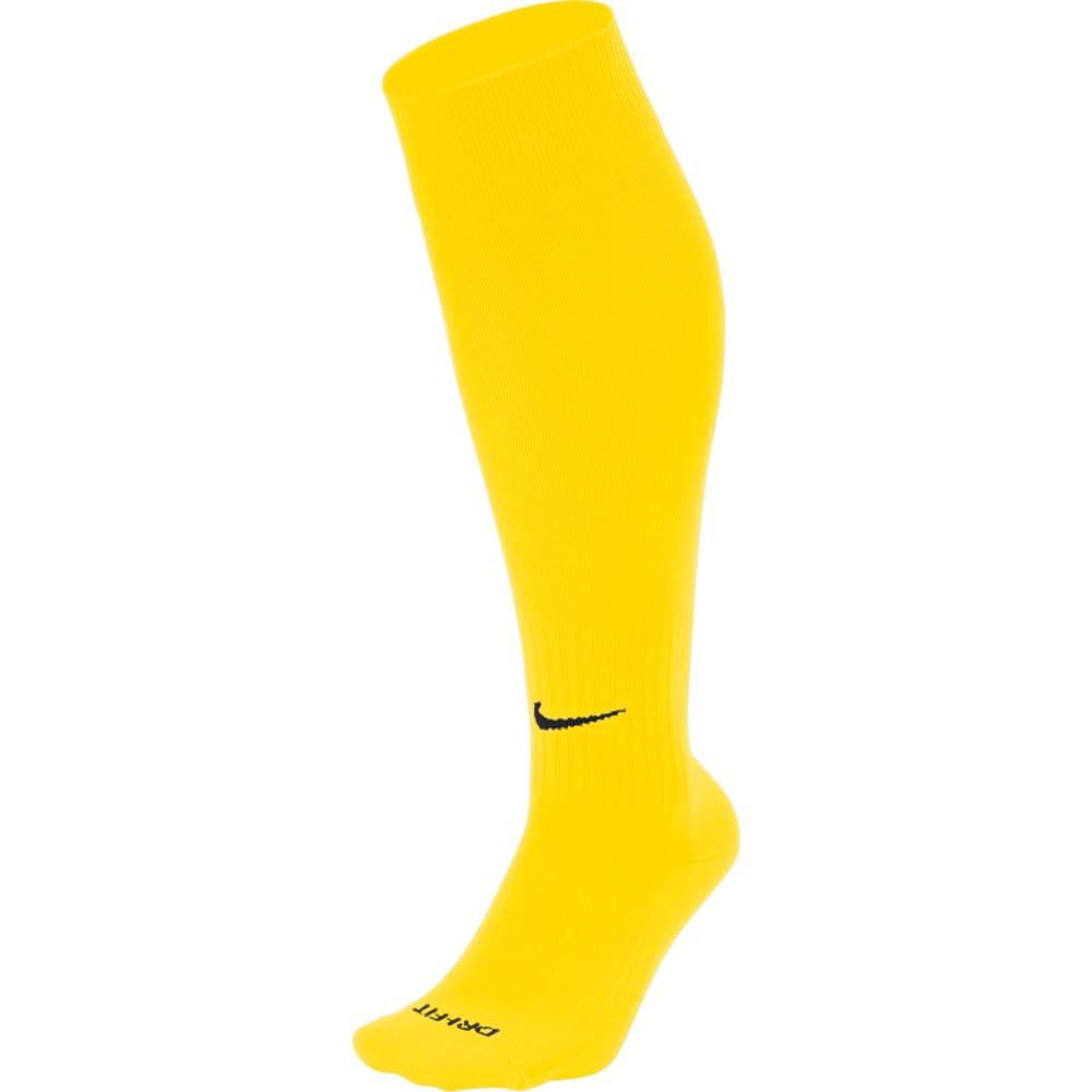 Calcetines Classic II Cushion, Nike, Unisex-adulto - G - Tour Yellow - Black