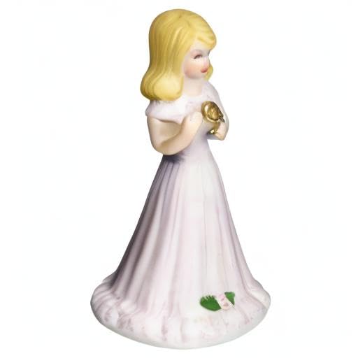 Enesco E2309 Growing up Girls from Blonde Age 9 Figurine 5 IN