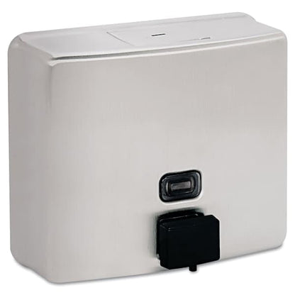 Bobrick 4112 ConturaSeries - Dispensador de jabón de superficie (acero inoxidable satinado, 40oz)