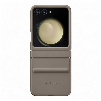 Accesorios Samsung Galaxy Flip 5 Flap Leather Cover Etoupe