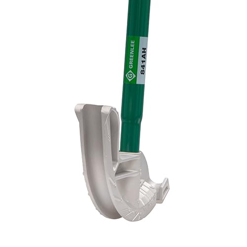 GREENLEE - Doblatubos, Cabezal de Curvadora Manual de Aluminio con Mango para EMT de 3/4", Rígido/IMC de 1/2", Herramientas Manuales Profesionales