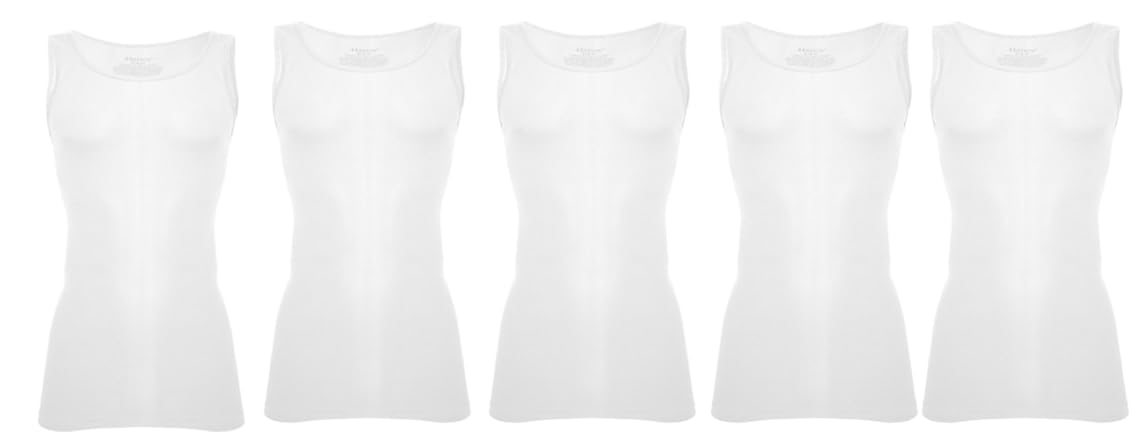 Hanes Camiseta de Tirantes, Paquete de 5 piezas