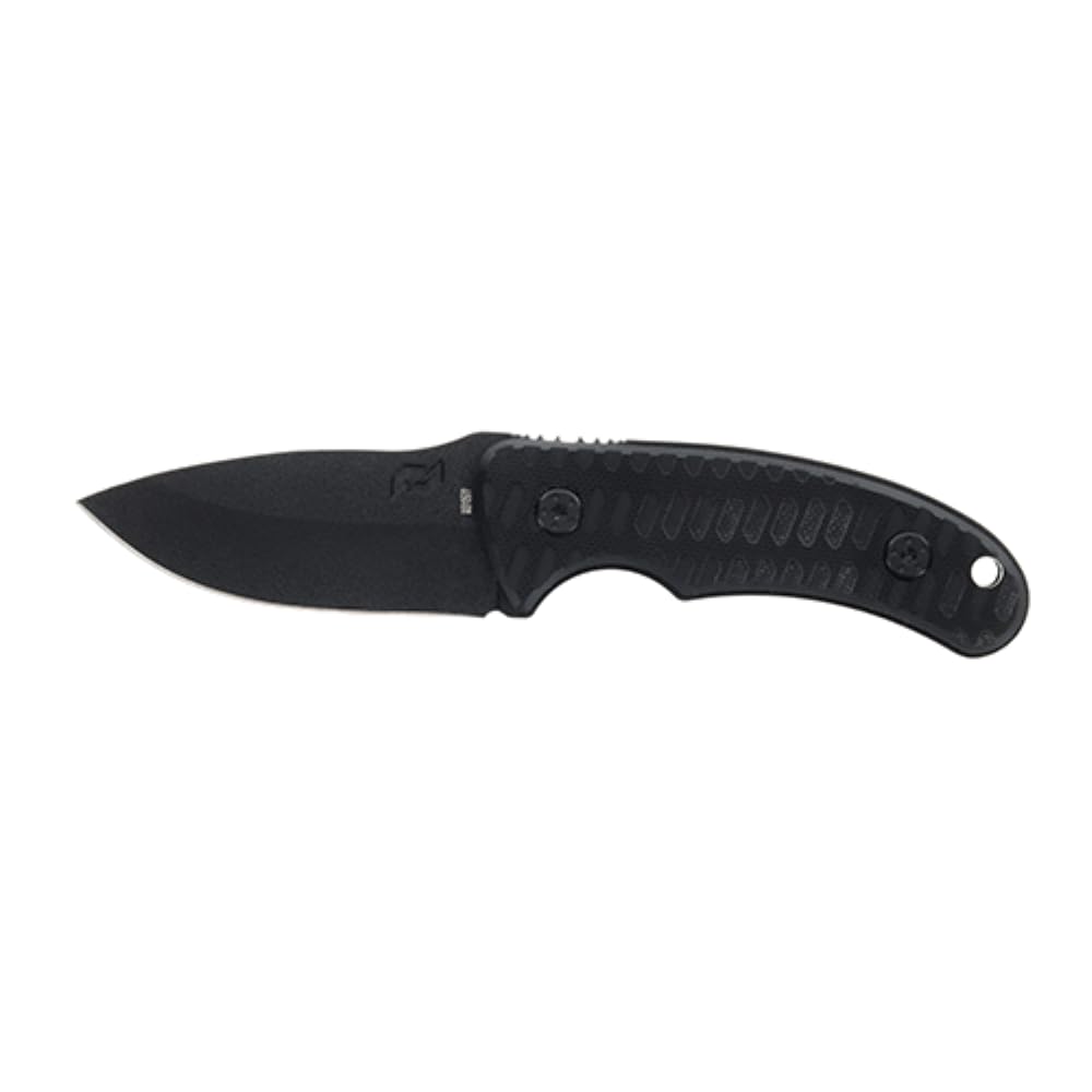 Schrade - Cuchillo de hoja fija SCHF57 de espiga completa con hoja de punta de gota