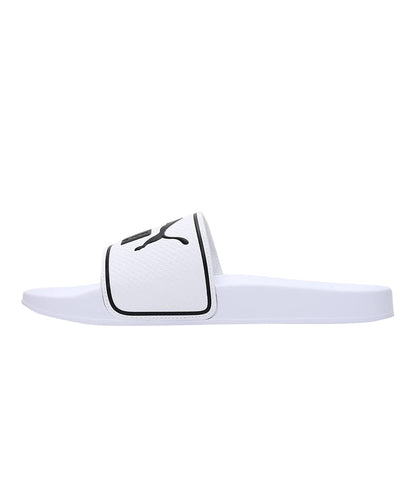 Puma, Sandalias Leadcat 2.0, Unisex, Blanco y Negro, Talla 22