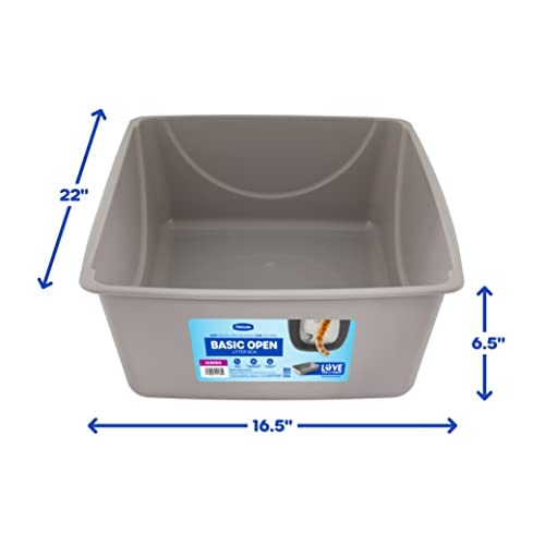 PETMATE - Cubeta de basura, azul/gris, Jumbo