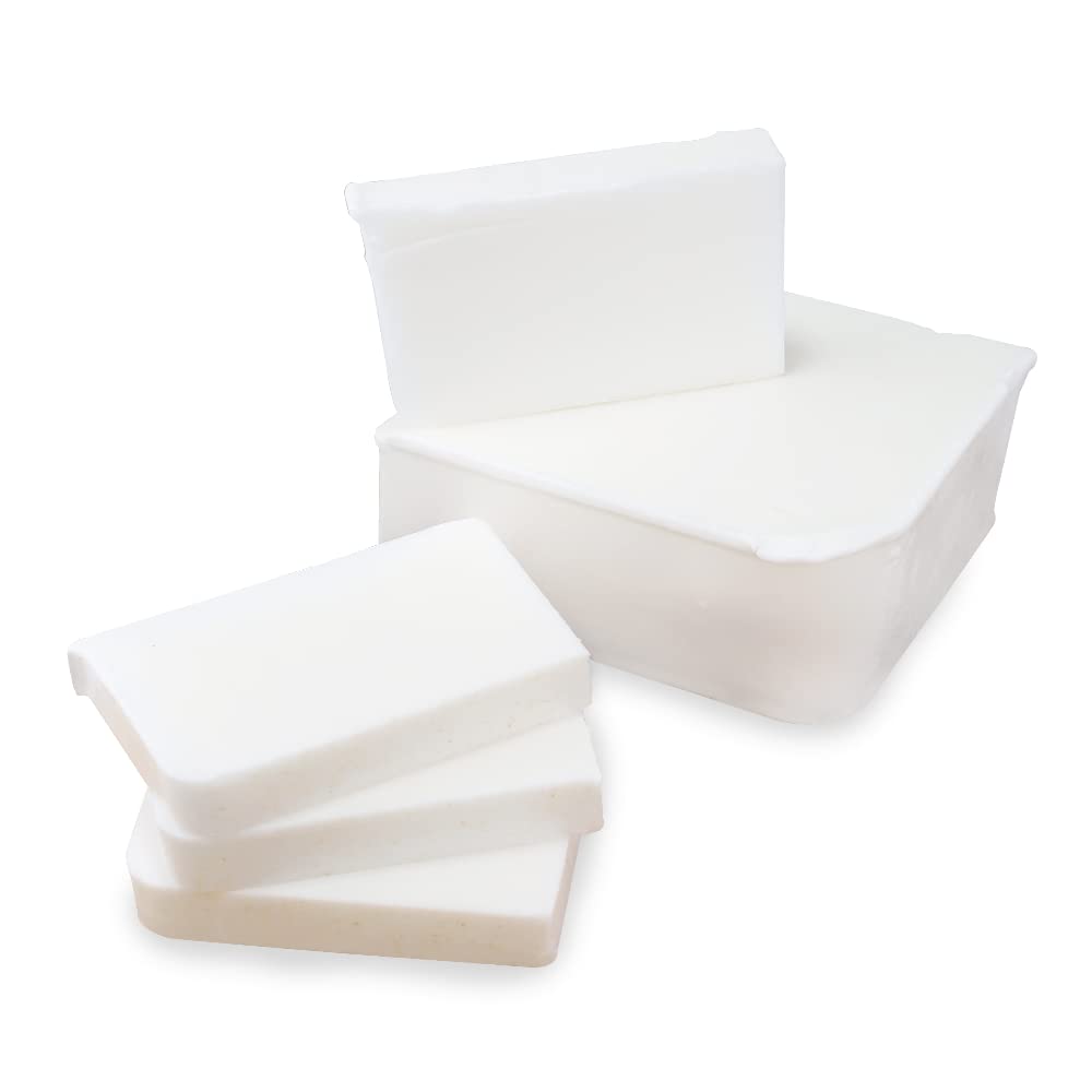 Primal Elements Base de Jabón Blanca Humectante Derretible para Artesanos - 5 Libras