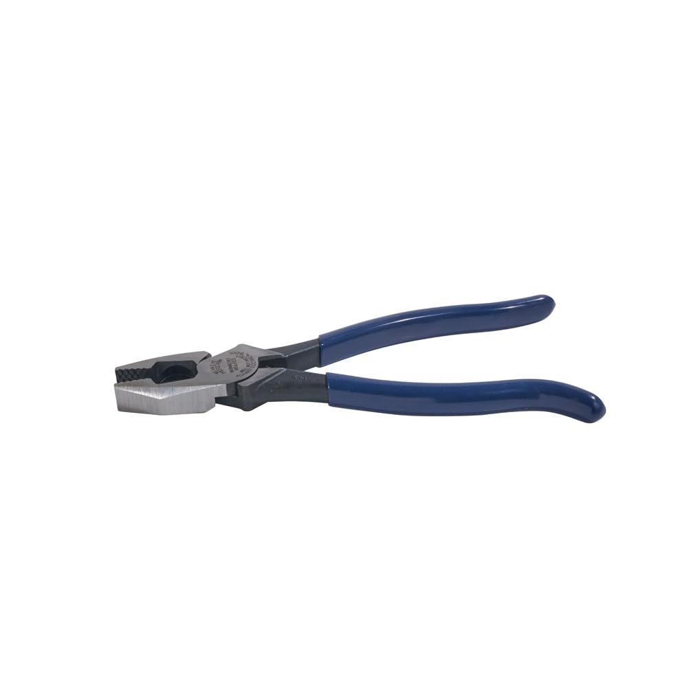 Klein Tools D213-9ST Side-Cutting Pliers, Hi-Leverage for Rebar, 9-9/32"