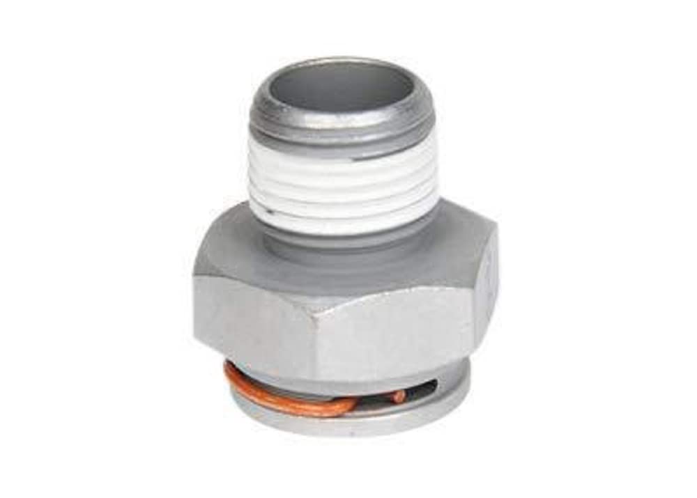 GM Genuine Parts Conector de Manguera de Enfriador de Aceite para Motor 15043741, Plateado