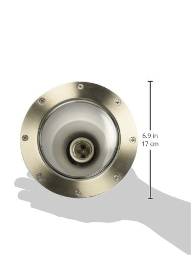 Tecnolite - Lámpara de Piso Empotrable Ideal Zona Costera, Potencia Máx. 90 W, Base E27, IP65, No incluye foco
