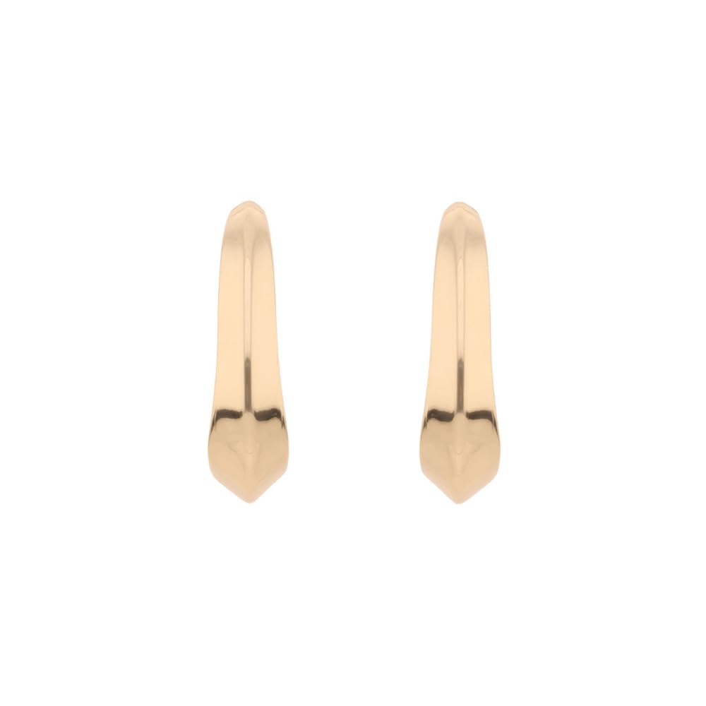 Nine West Aretes Color Dorado Metal Ear 2 En Forma Varias De Terminado Brillante para Mujer