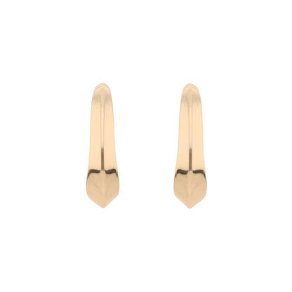 Nine West Aretes Color Dorado Metal Ear 2 En Forma Varias De Terminado Brillante para Mujer
