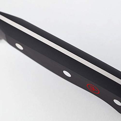 WÜSTHOF Gourmet Juego de cuchillos de chef de 2 piezas, color negro