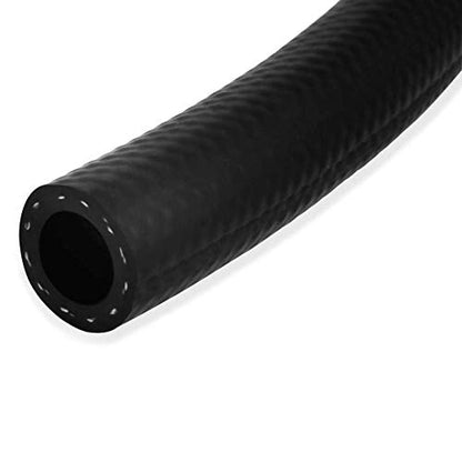 Mishimoto MMHOSE-CC12-4 Mangueras Universales Silicona 1/2" x 4" Negro/Transparente