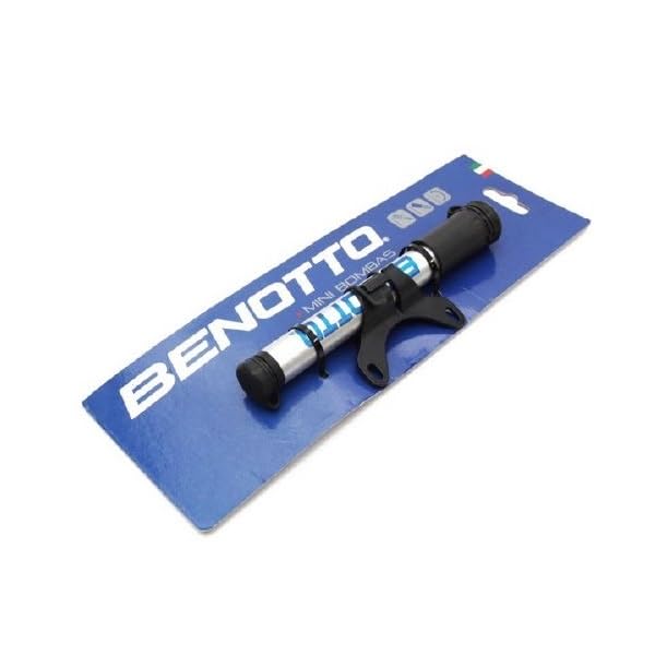 Benotto Bomba ZF-025 Mini Plastico/Aluminio con Manguera V.A/V.F 8 Bar/110 PSI