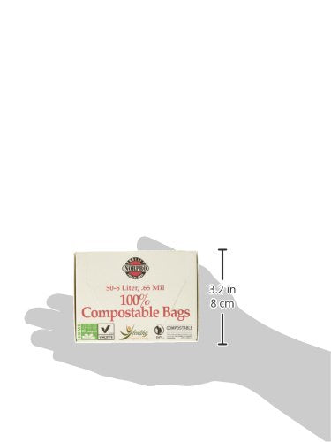 Norpro 870 Compostable Bags, Package of 50 Pieces