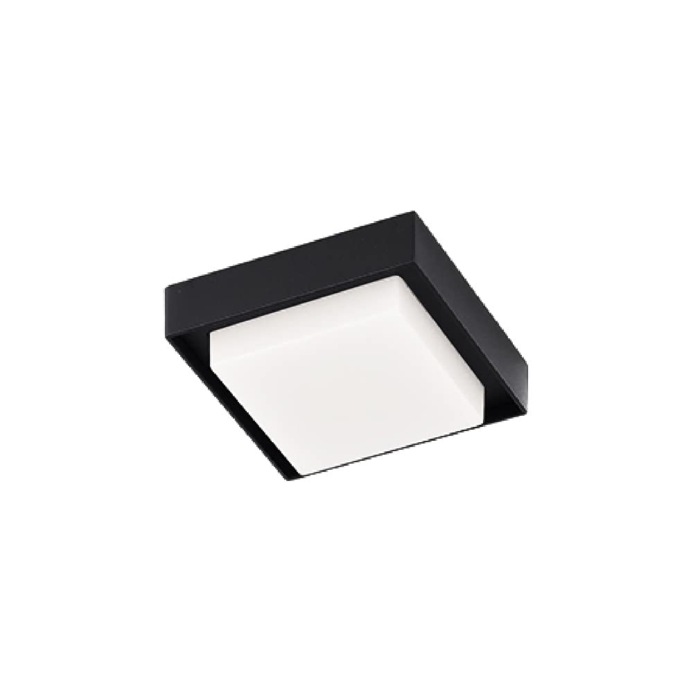 Tecnolite Lámpara Plafón LED de Sobreponer 15 W, Luz Suave Cálida, IP54, IK05, Interior y Exterior, LED integrado