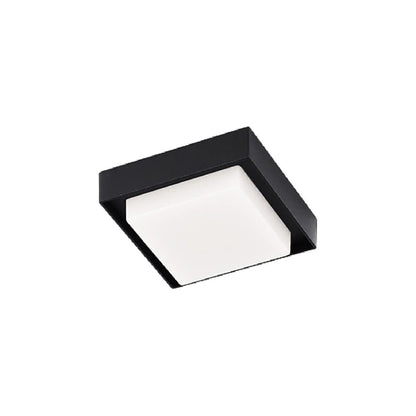 Tecnolite Lámpara Plafón LED de Sobreponer 15 W, Luz Suave Cálida, IP54, IK05, Interior y Exterior, LED integrado