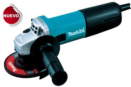 MAKITA 9557HPYG MINIESMERILADORA DE 4-1/2" 840 W 11000 RPM 2.1 KG