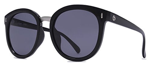 Kirby Women 's anteojos de sol, Negro Brillante, humo