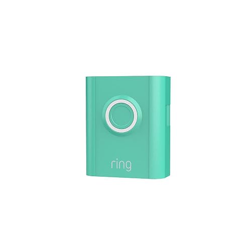Frente intercambiable Ring para timbres - Video Doorbell 3, Video Doorbell 3 Plus, Video Doorbell 4, Timbre con cámara inalámbrico Ring Pro y Plus - Turquesa Brillante