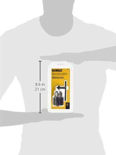 DEWALT DW21E Mandril con Llave 1/2 pulg en Caja