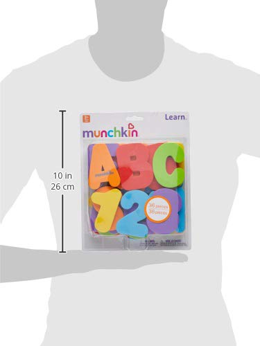 Munchkin Palabras y Números para El Baño, 36 Unidades