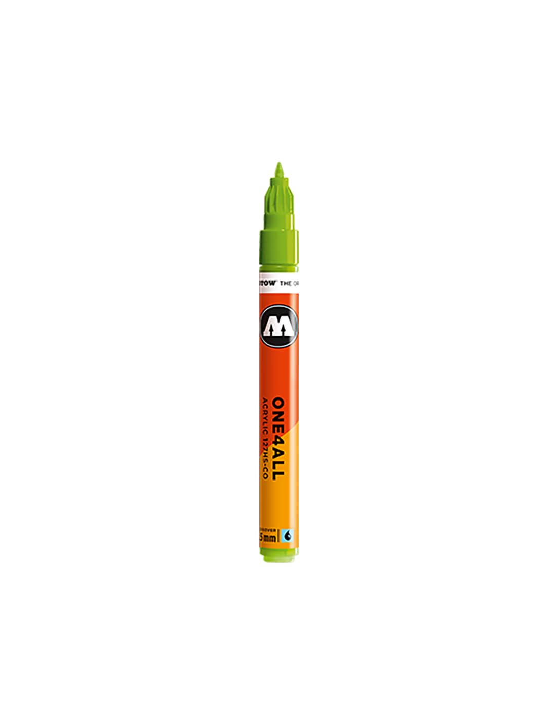 Molotow ONE4ALL Pintura Acrílica de Refill, Verde Universes Green, 180 ml - 1.5 mm - Verde (Grasshopper)
