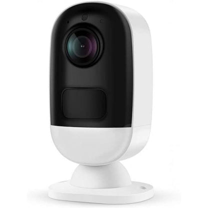 Anewone Cámara de Seguridad 3MP, Cámara WiFi Inalámbrica para Interior 2304x1296P Full HD, IP66, Audio Bidireccional, Visión Nocturna de Color, Detección de Movimiento, 64GB SD Card