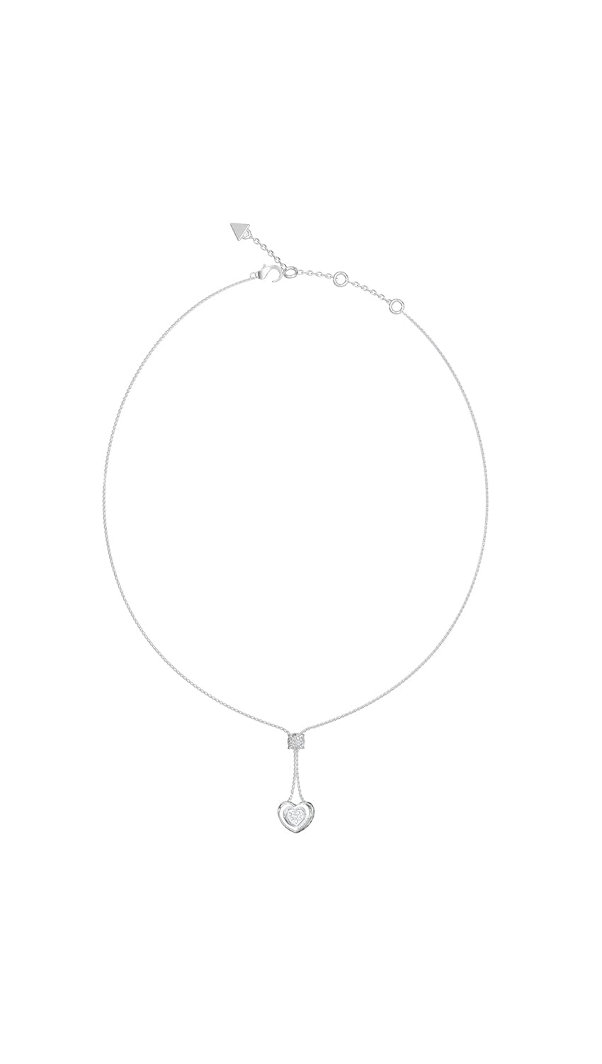 GUESS Collar para Mujer L.O.V.E. color Plata