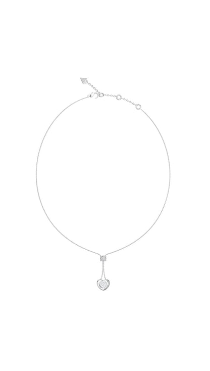 GUESS Collar para Mujer L.O.V.E. color Plata