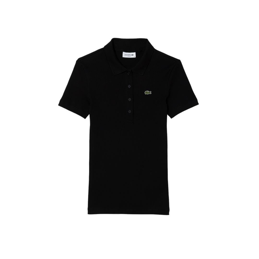 Lacoste Polo Acanalado para Mujer