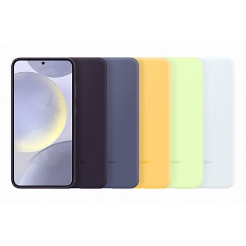 Samsung Funda Galaxy S24+ Color: Amarillo, Silicone Cover