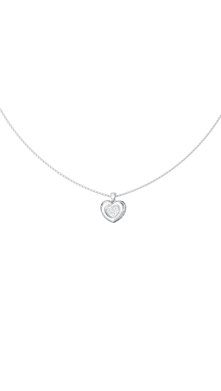 GUESS Collar para Mujer L.O.V.E. color Plata