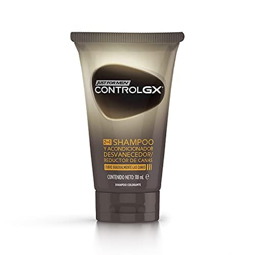 Just For Men Control GX Shampoo Desvanecedor Canas Hombre 3 Pack 118 ml