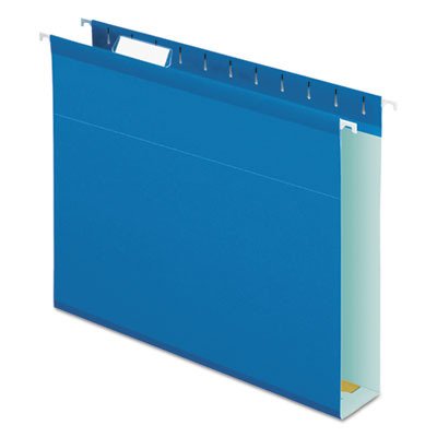 Pendaflex 04152X2 BLU Carpetas colgantes reforzadas de gran capacidad, azul