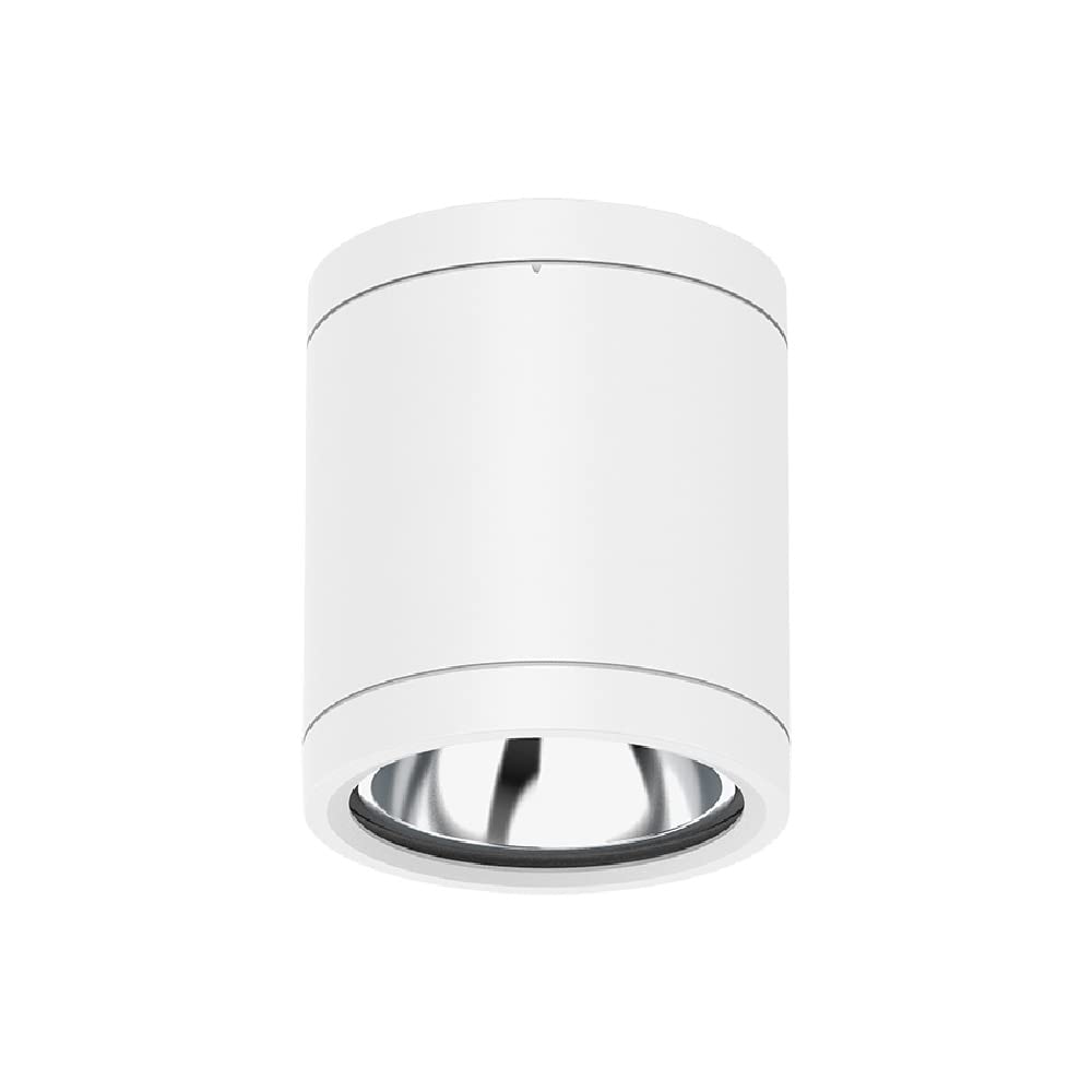 Tecnolite Lámpara Plafón LED de Sobreponer 15 W, Luz Blanca Configurable, IP65, IK08, Interior y Exterior, LED integrado