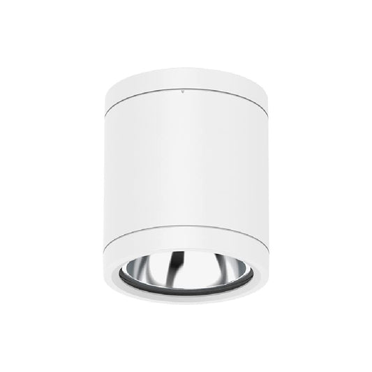 Tecnolite Lámpara Plafón LED de Sobreponer 15 W, Luz Blanca Configurable, IP65, IK08, Interior y Exterior, LED integrado