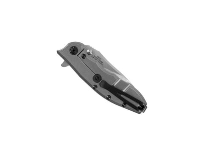 Navaja de Bolsillo obstaculizadora de tolerancia Cero; Hoja de Acero CPM 20CV de 3,5 Pulgadas, Sistema de Apertura con rodamiento de Bolas KVT, Aleta, Clip de Transporte Profundo Reversible, Mango de
