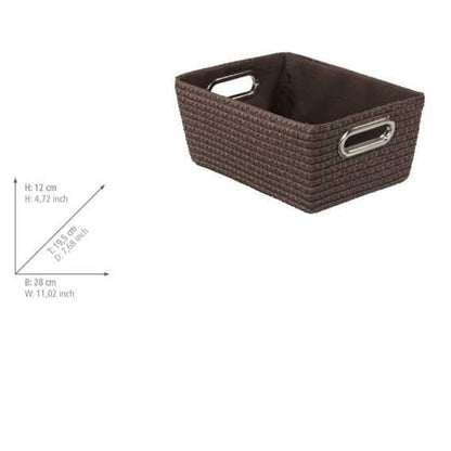Wenko 20373100 Cesto para Baño Cromo