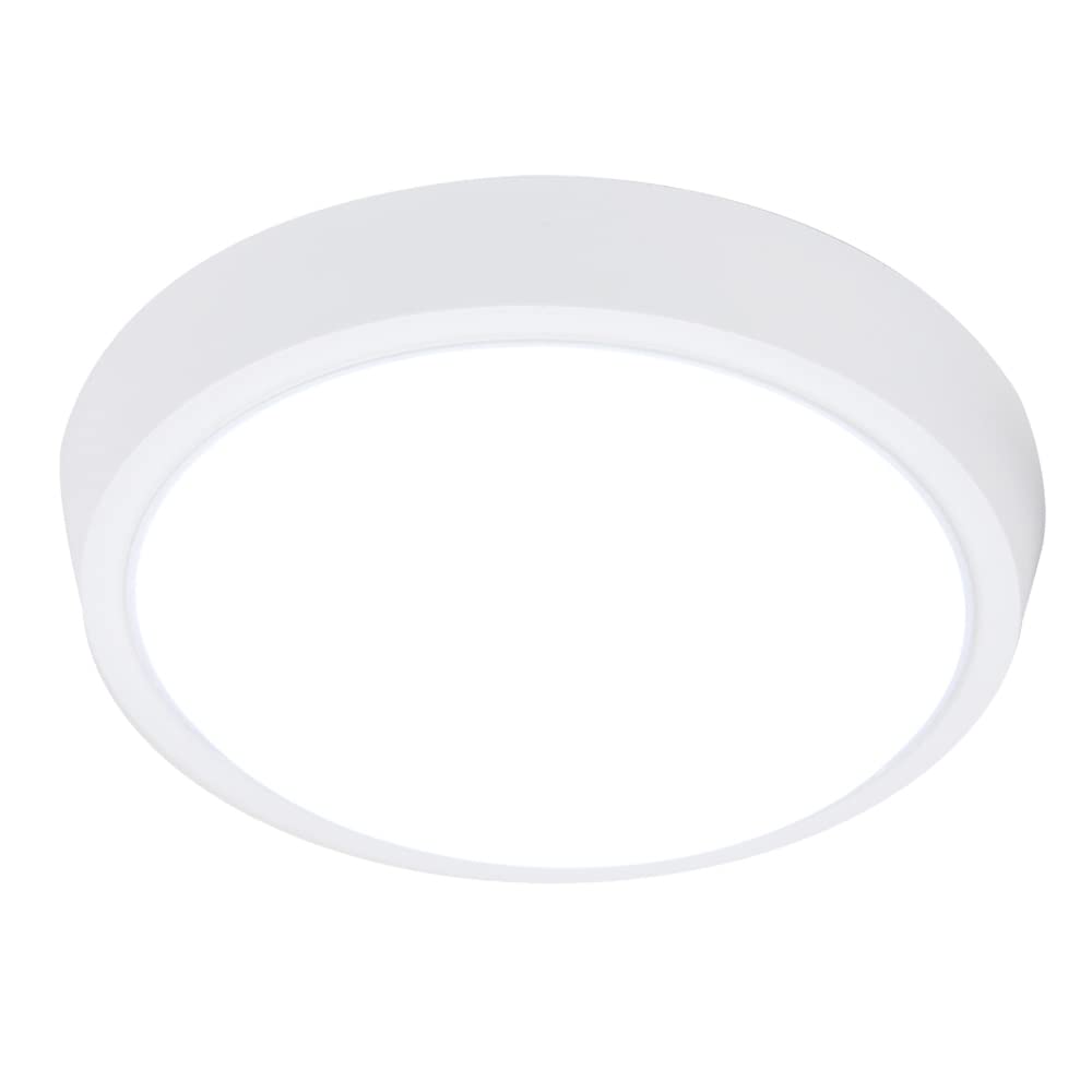 Tecnolite - Lámpara Plafón LED Techo 10 W, Luz de Día, Interiores, No atenuable, LED integrado