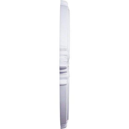 ekena millwork 11 3/4-inch od X 4-Inch ID x 1/2-inch Attica techo medallón, Entero, Blanco