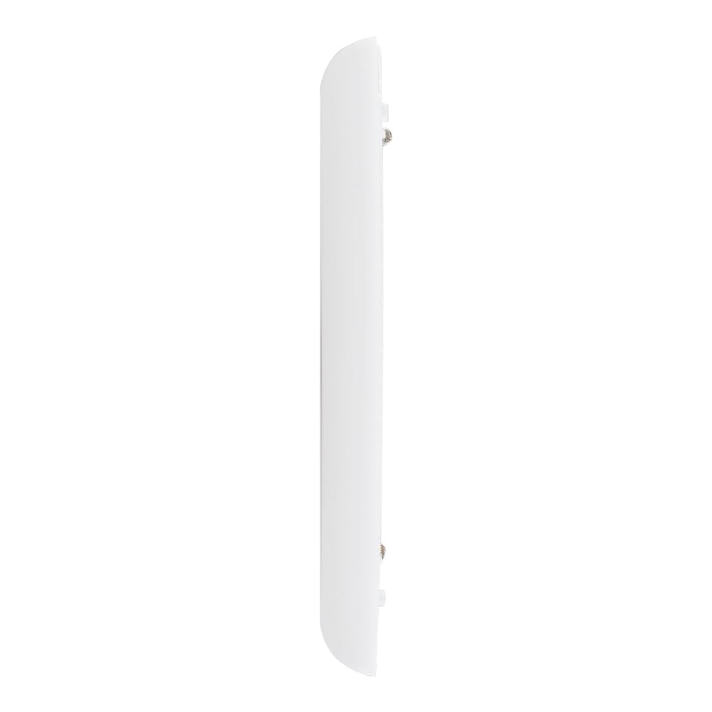 Strom 86254 Luminario de LEDS Fijo Cuadrado 225 mm, 32 W, Luz Cálida, Color Blanco