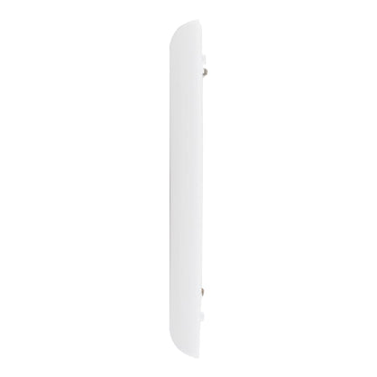 Strom 86254 Luminario de LEDS Fijo Cuadrado 225 mm, 32 W, Luz Cálida, Color Blanco